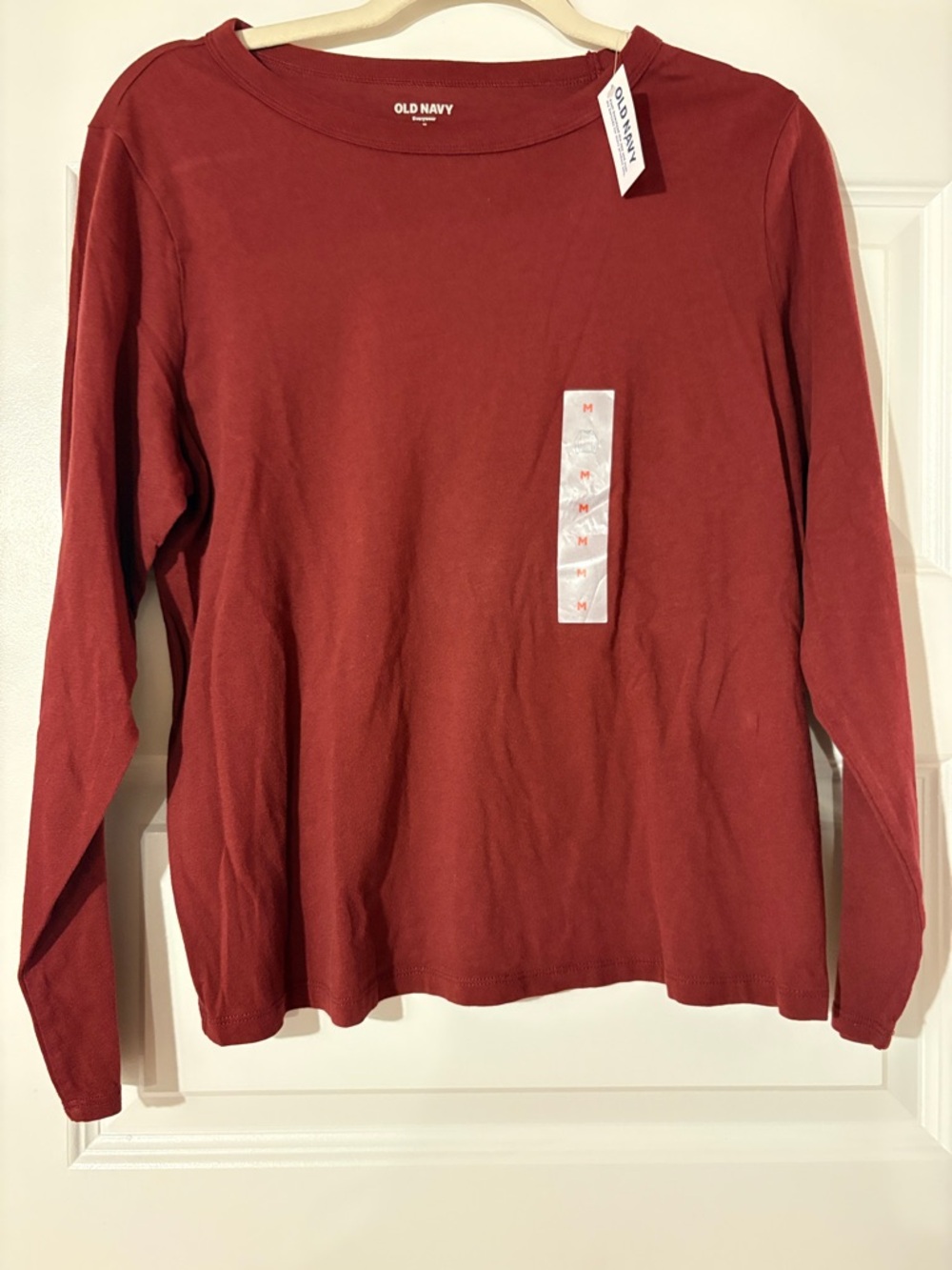 Old Navy Women's Long Sleeve Tee - Brick